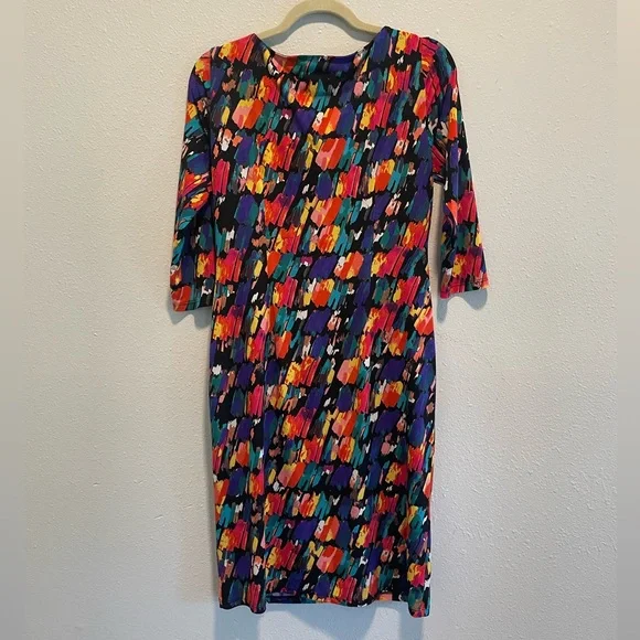Anne Klein Colorful Dress Size 6 - Picture 4 of 16